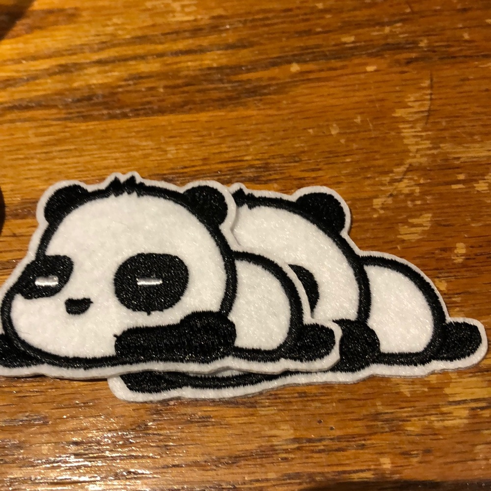 🆕 🐼 panda bear iron patch - Picture 2 of 5